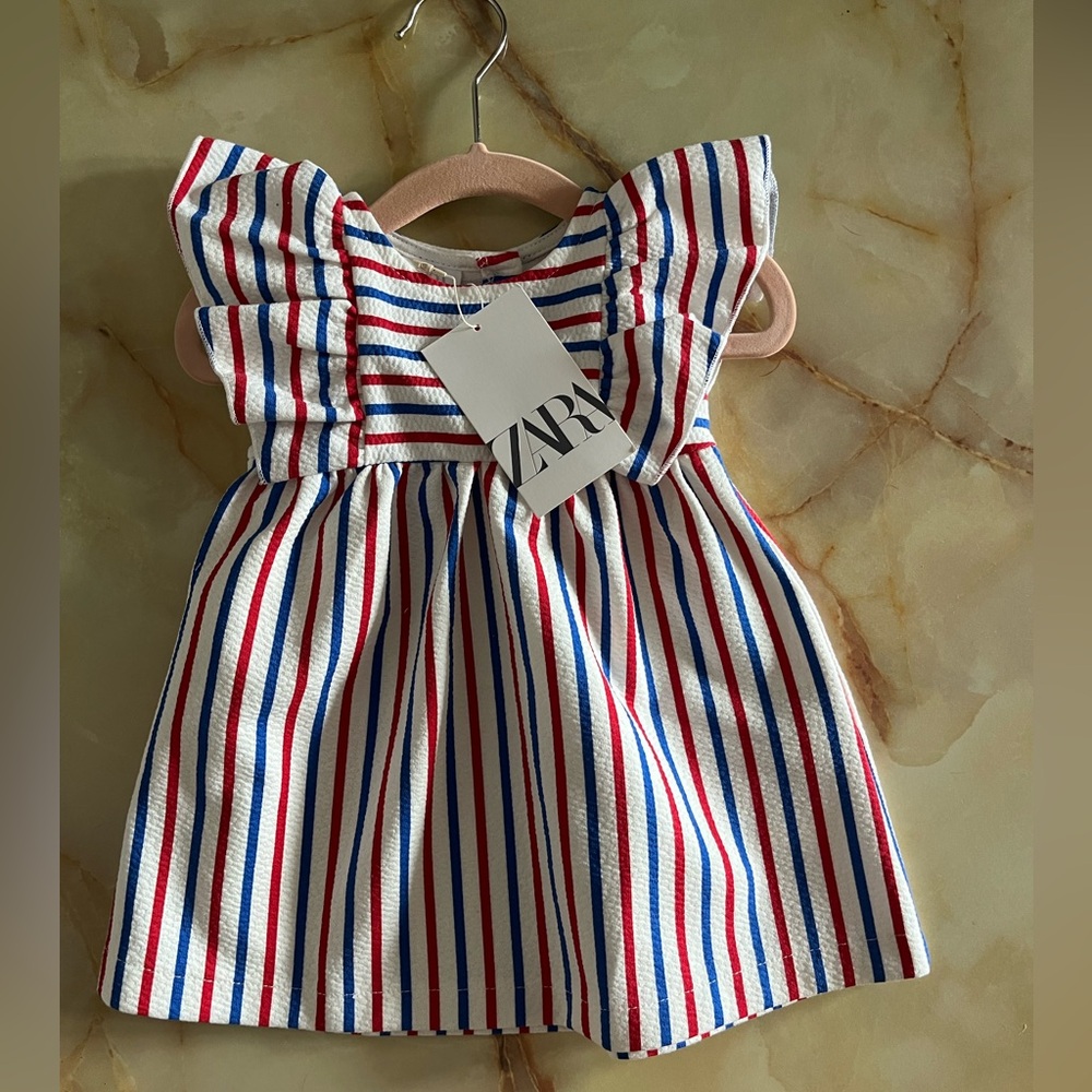 NWT ZARA 4th of July dress